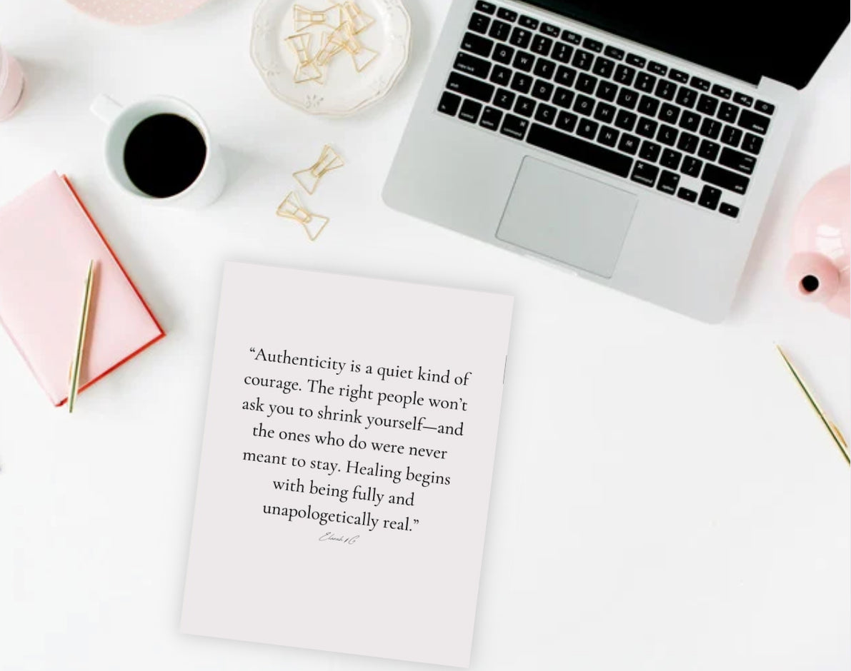 Self-Critic Journal Printable | 29-Page Inner Critic Workbook for Negative Self-Talk, Confidence & Healing – Trauma-Informed Digital PDF