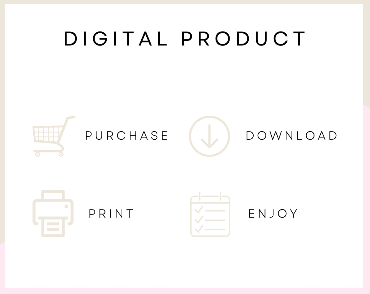 Dad’s Planner – Printable Daily, Weekly & Monthly Organizer (8 Pages)