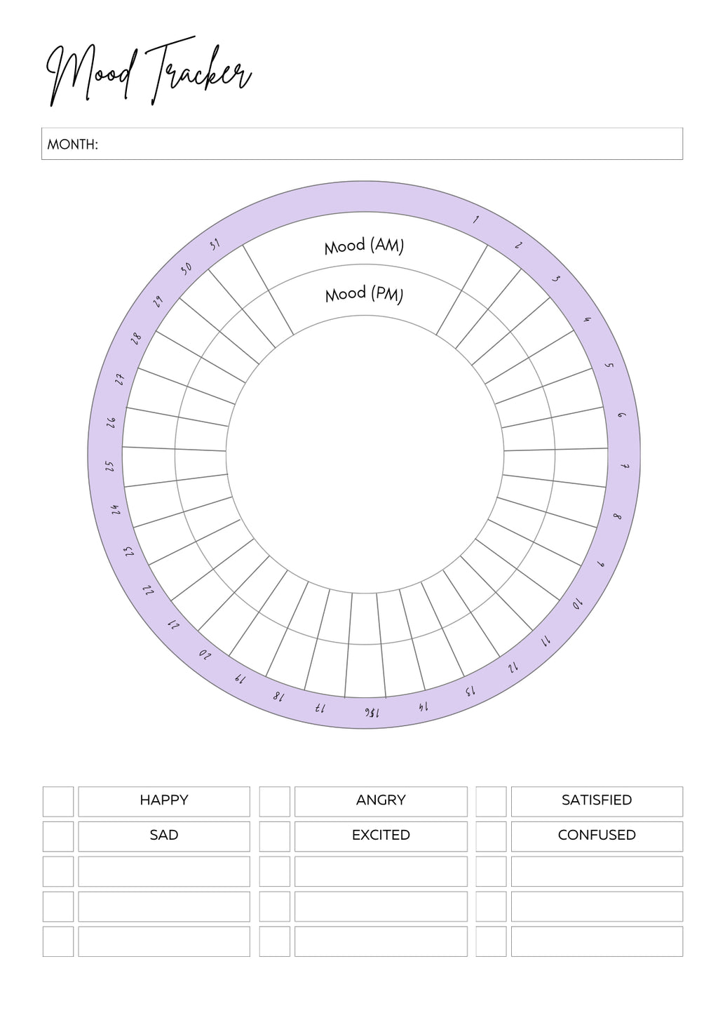 Wellness & Self-Care Inserts – Printable Planner Pack (PDF)