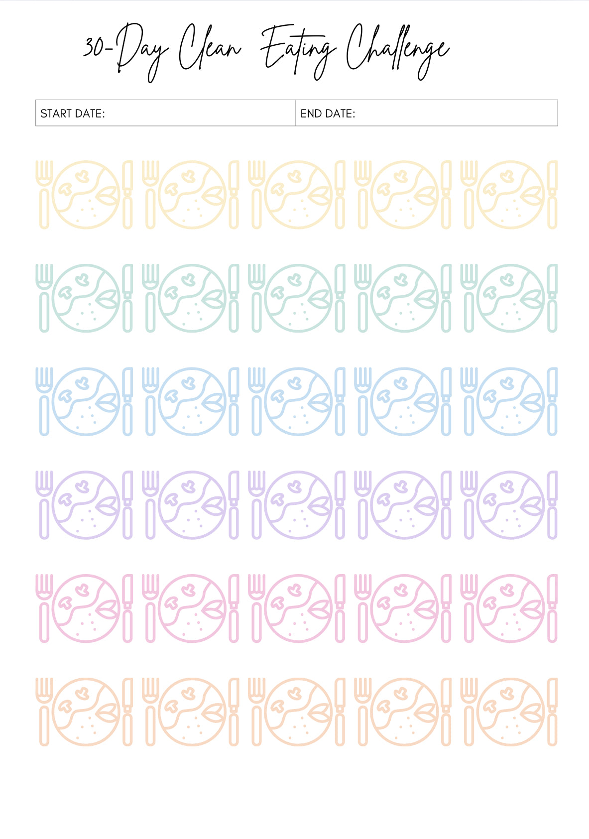 Wellness & Self-Care Inserts – Printable Planner Pack (PDF)