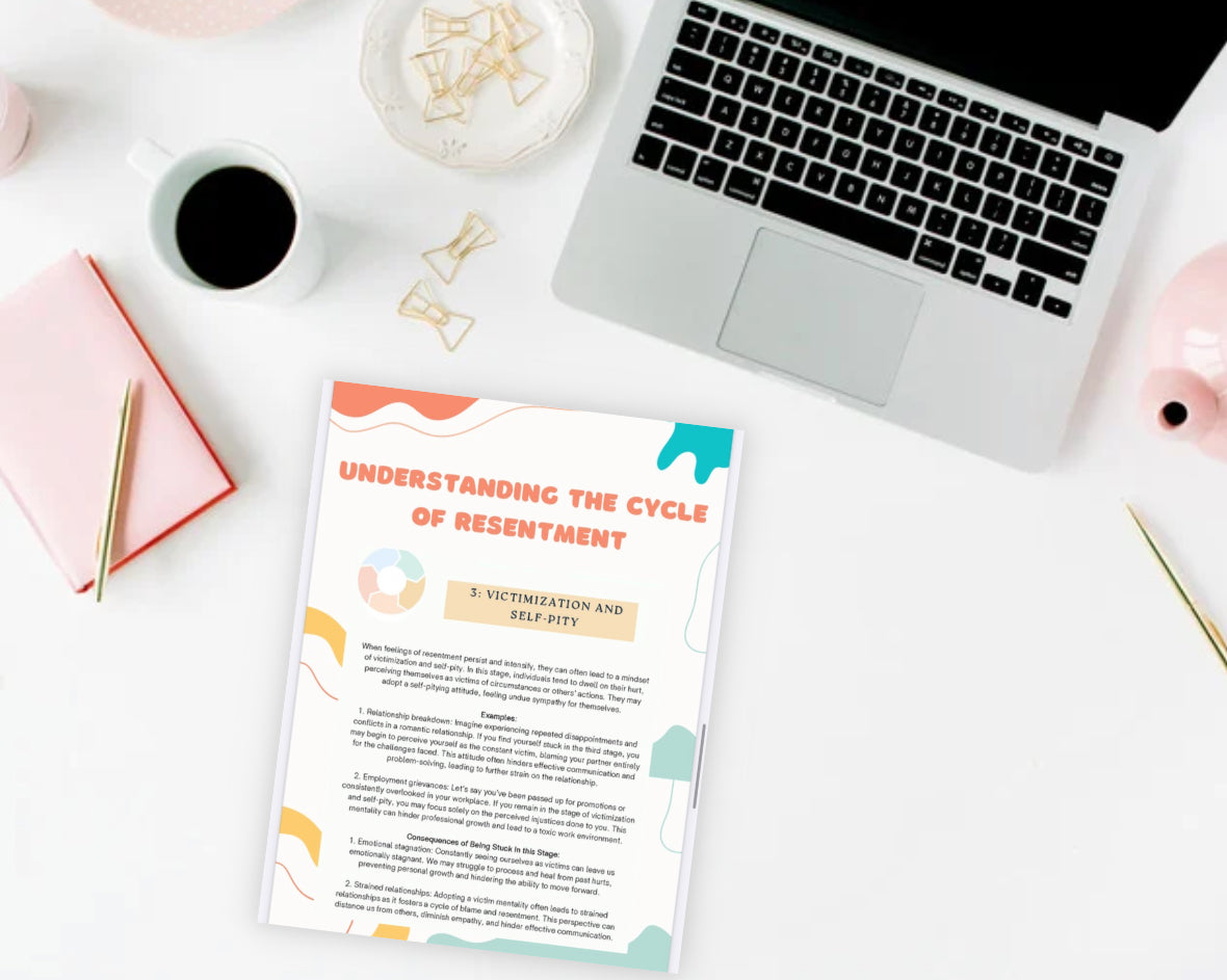 Understanding the Cycle of Resentment Workbook (Printable PDF)