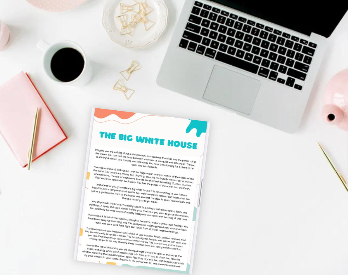 Urge Surfing Workbook – 11-Page CBT & DBT Coping Skills Digital PDF